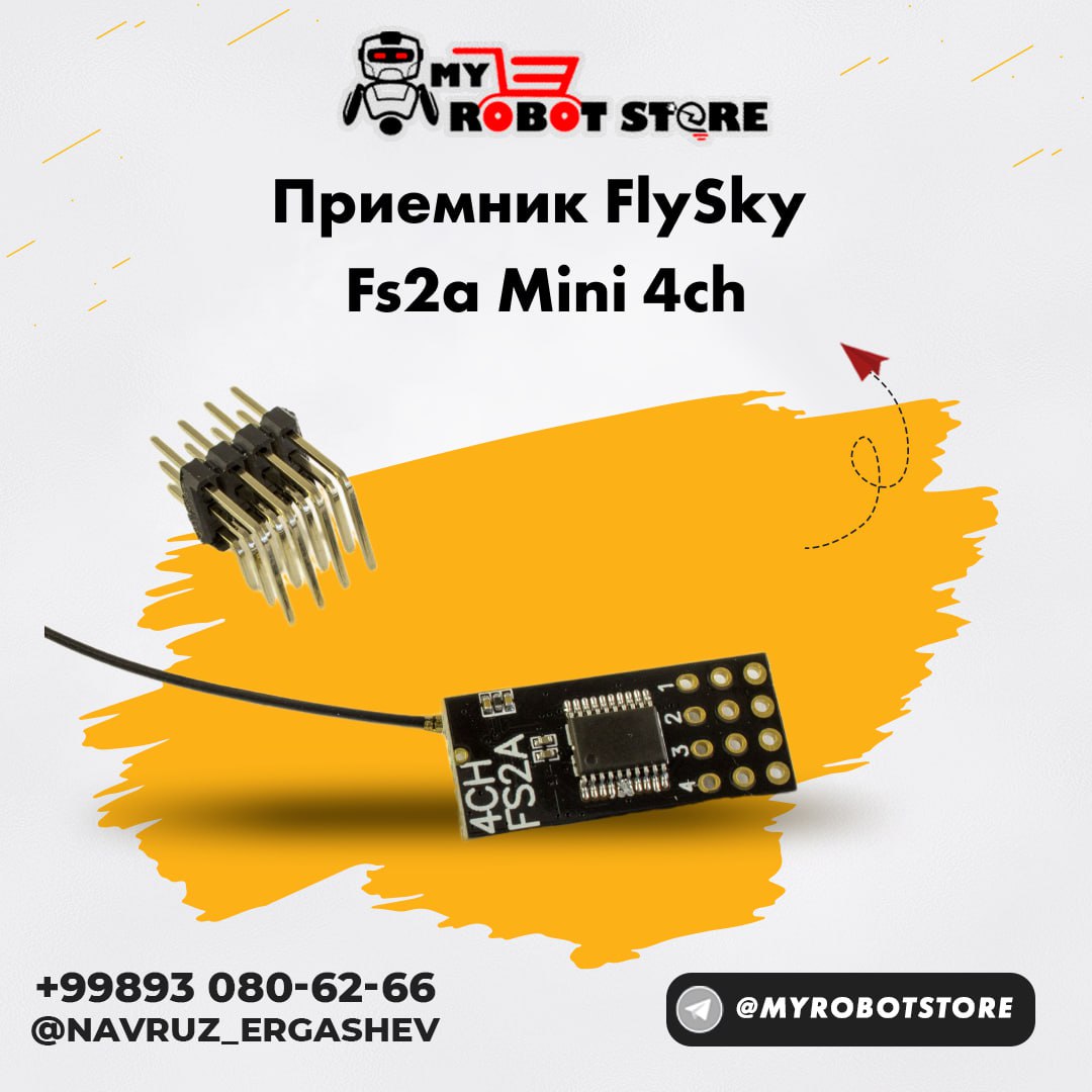 Приемник FlySky Fs2a Mini 4ch