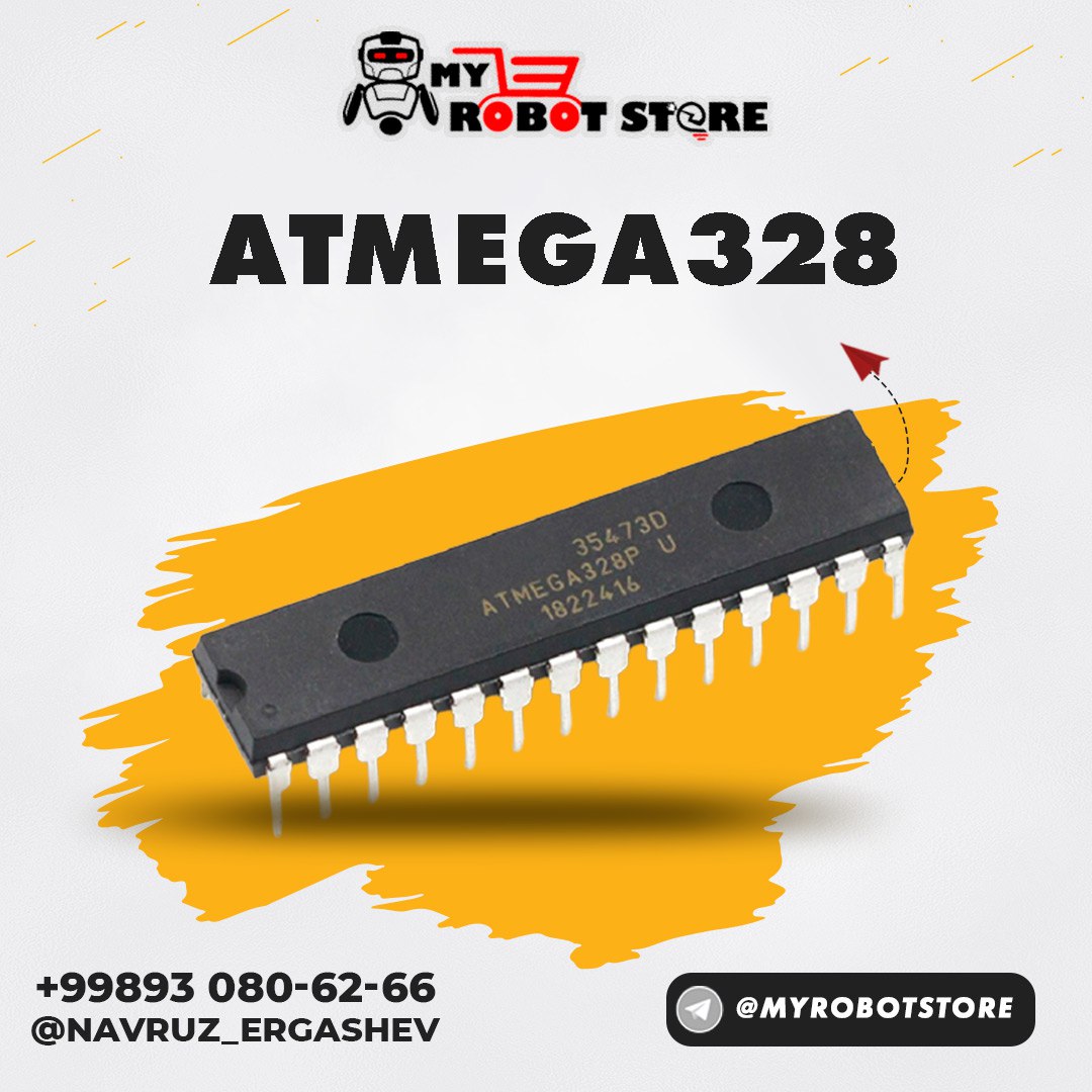 Микроконтроллер ATMEGA328P-PU (DIP-28)