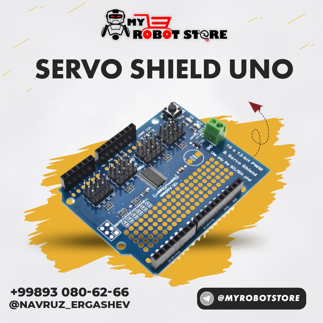 Arduino Uno Servo Shield